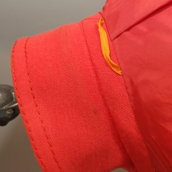 Vintage Modell orange/red womens 3/4 coat.  Aprox. Size 10 - 12 fully lined. - Picture 11 of 16